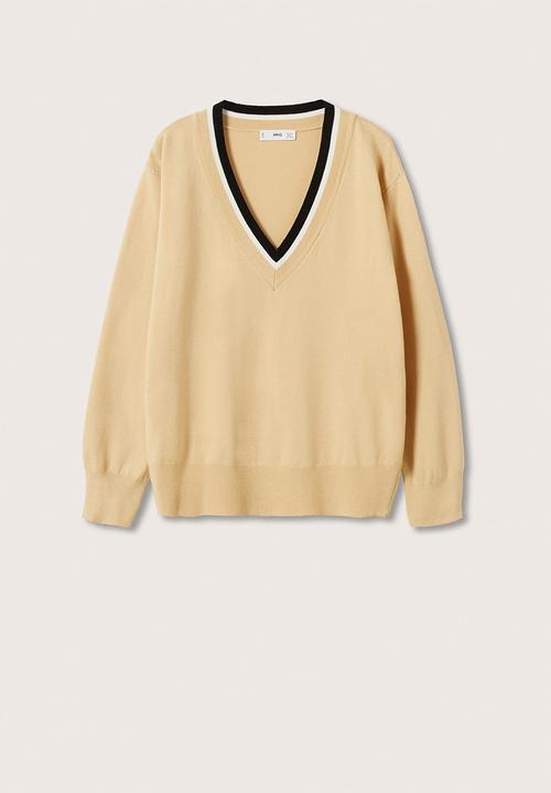 MANGO - Sweater honesty - light beige
