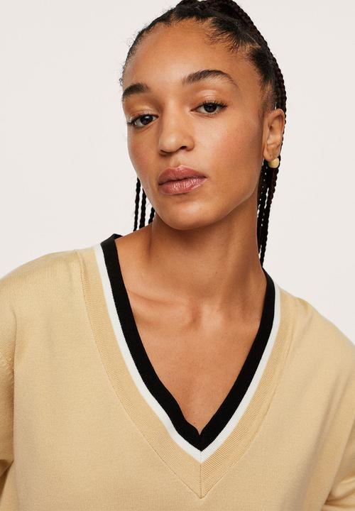 MANGO - Sweater honesty - light beige