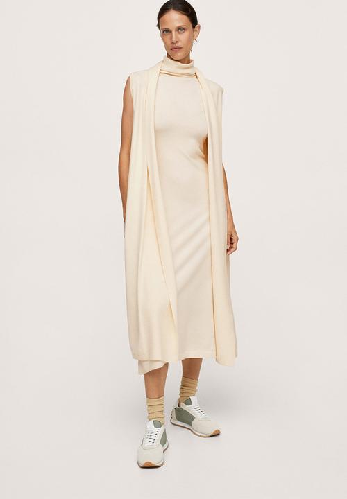 MANGO - Plus waistcoat heidi - yellow
