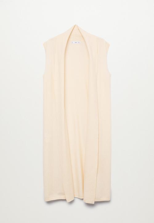 MANGO - Plus waistcoat heidi - yellow