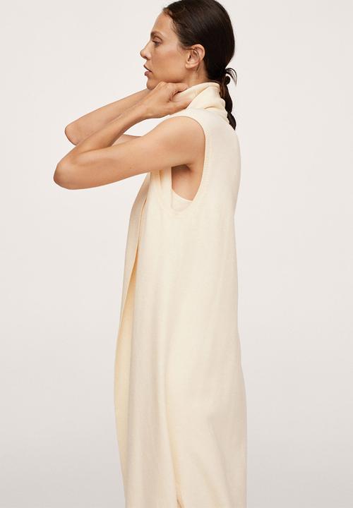 MANGO - Plus waistcoat heidi - yellow