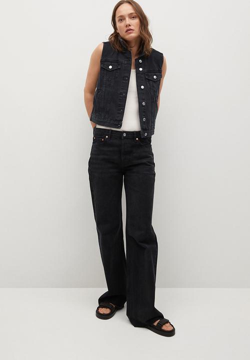 MANGO - Waistcoat vicky - open grey