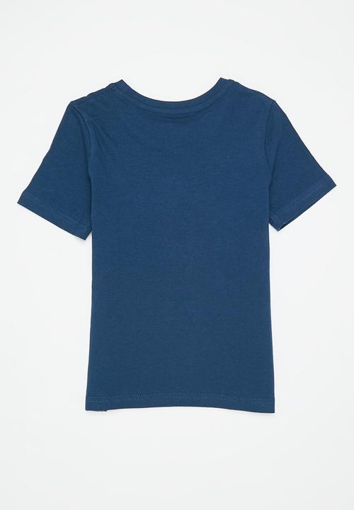 Pop Candy - 3 pack graphic t-shirt - navy, grey & white