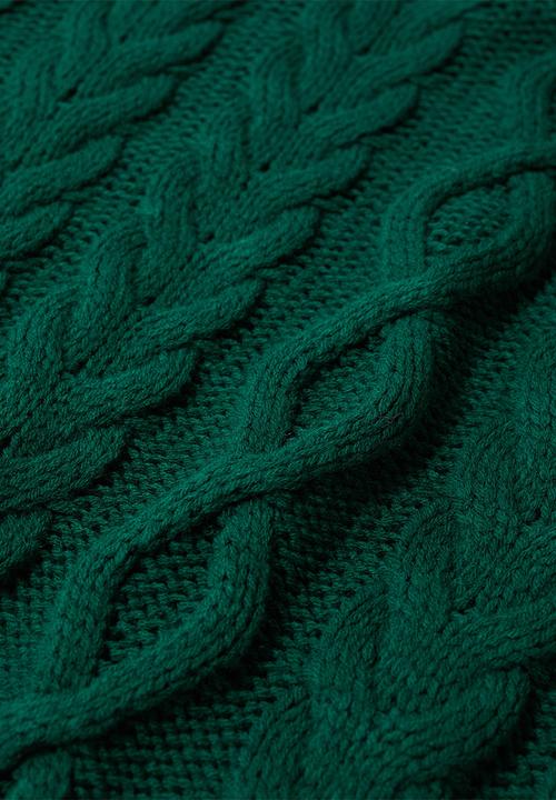 MANGO - Plus sweater greendi - green