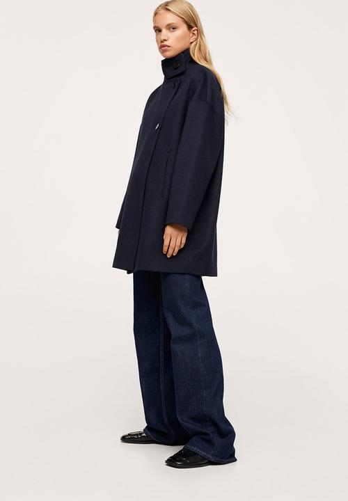MANGO - Coat tropez - navy