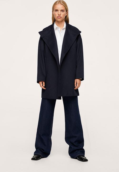 MANGO - Coat tropez - navy