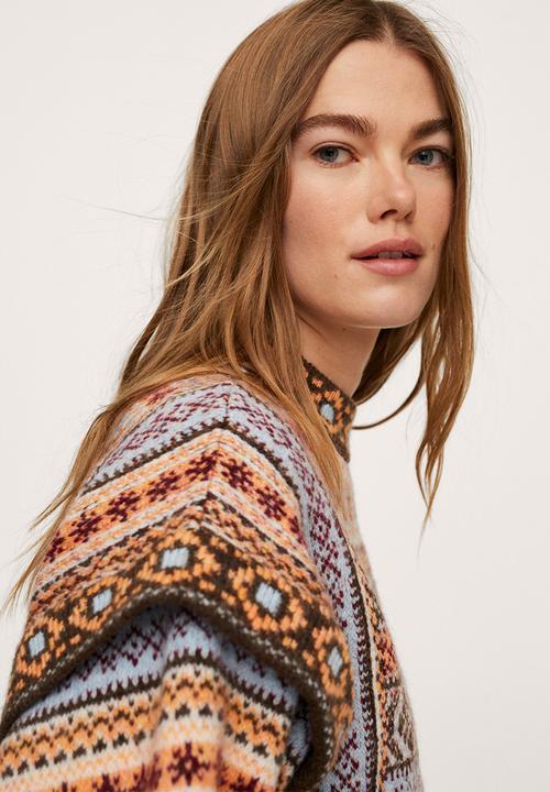 MANGO - Sweater andes - light/pastel brown