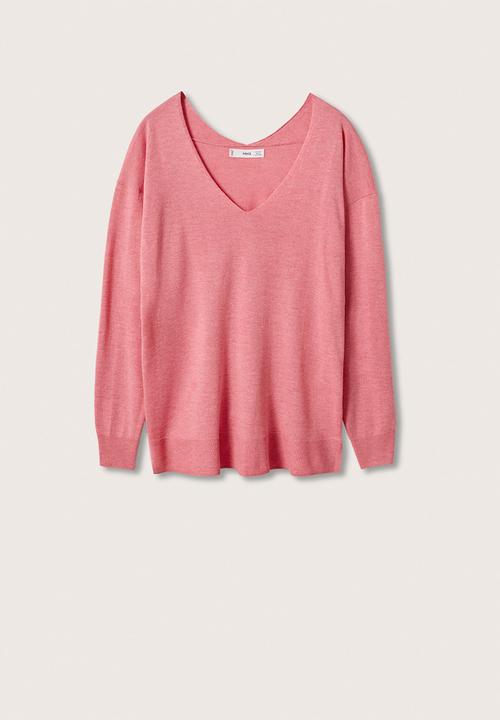 MANGO - Sweater haramon - bright pink