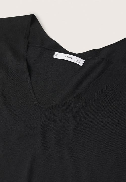 MANGO - Sweater haramon - black