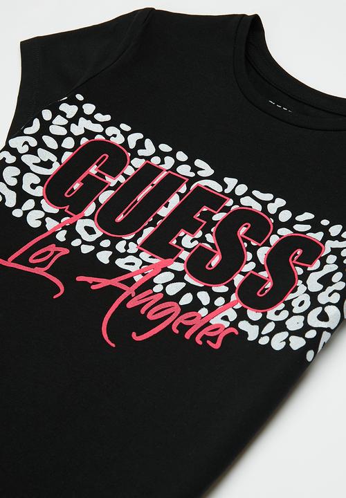 GUESS - Short sleeve tee - jet black