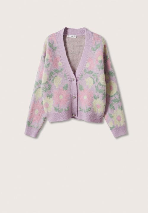 MANGO - Cardigan frubi - light/pastel purple