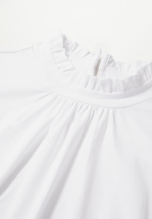 MANGO - T-shirt roca - white