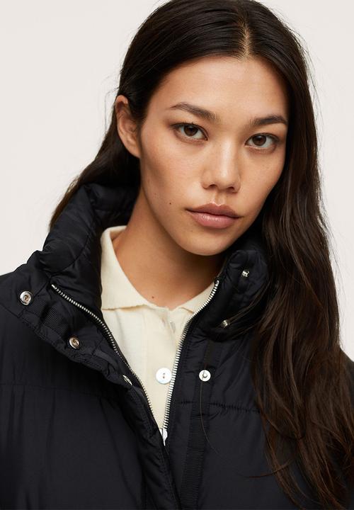 MANGO - Anorak coulant - black
