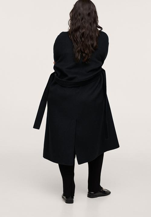 MANGO - Plus coat move - black
