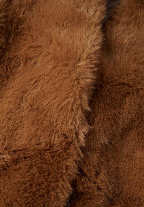 MANGO - Coat brilli - orange