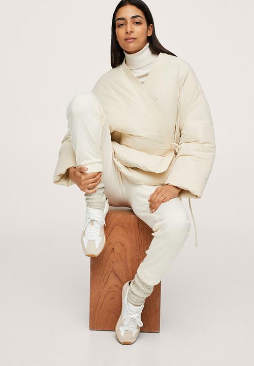 MANGO - Anorak sushi - light beige