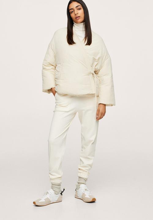 MANGO - Anorak sushi - light beige