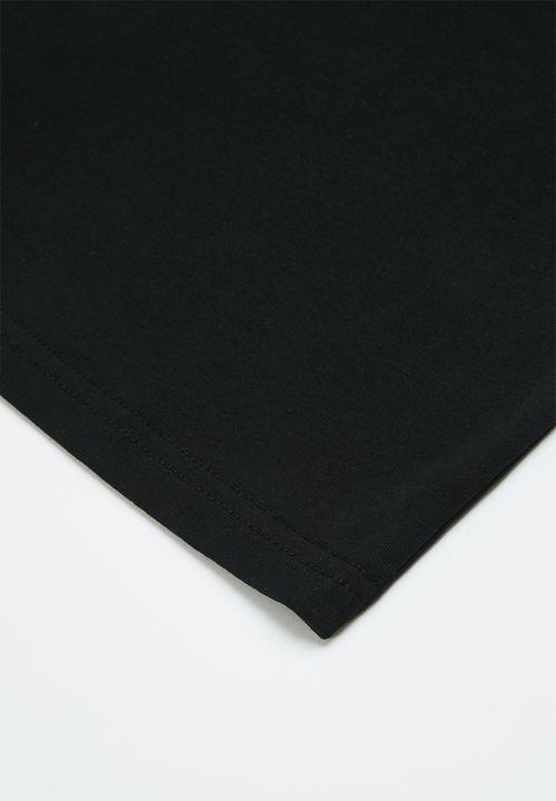 Reebok - Stacked tee - black