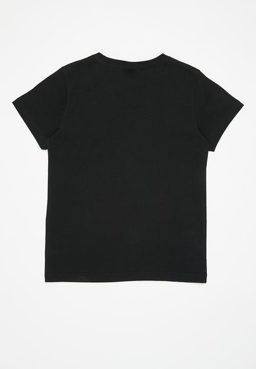 Reebok - Stacked tee - black