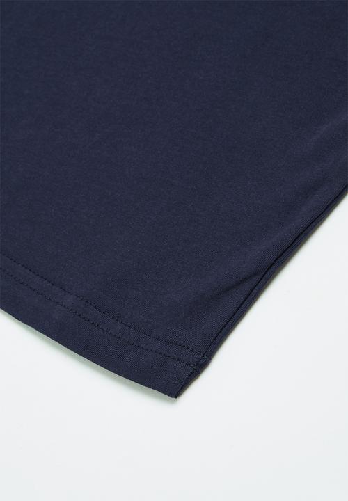 Reebok - Stacked tee - navy