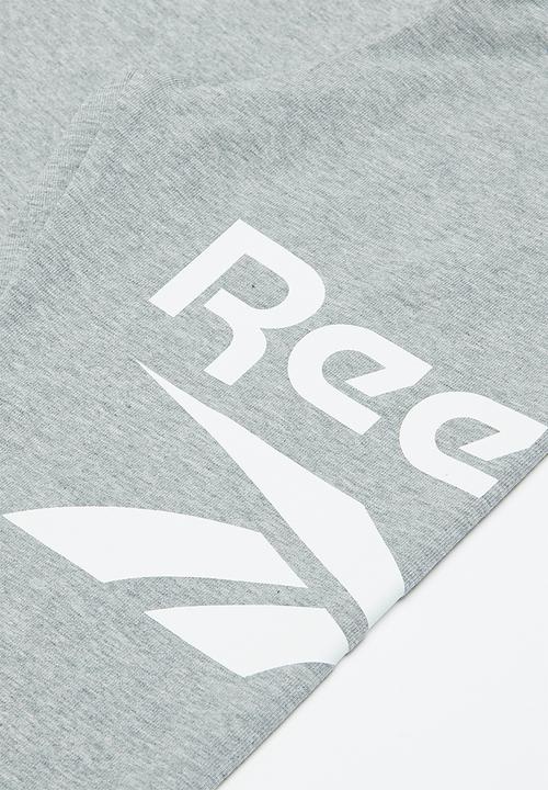 Reebok - Te big logo legging yg - medium grey heather