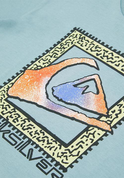 Quiksilver - Boxed logo - citadel blue