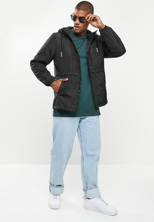 basicthread - Quilted lined jacket - black