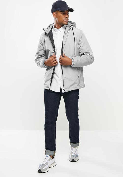 basicthread - Quilted lined jacket - light grey