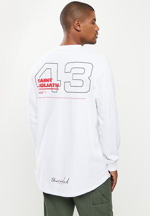 St. Goliath - Forty three crew sweater - white