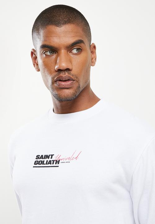 St. Goliath - Forty three crew sweater - white