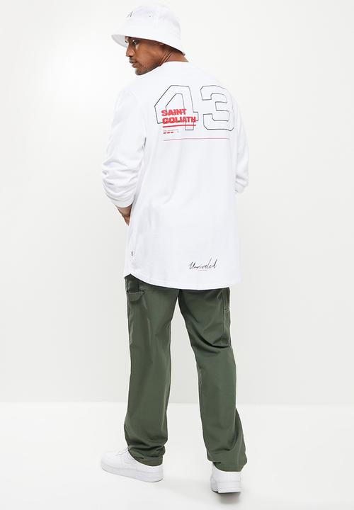 St. Goliath - Forty three crew sweater - white
