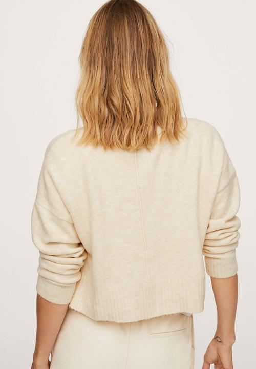 MANGO - Cardigan canada - light beige