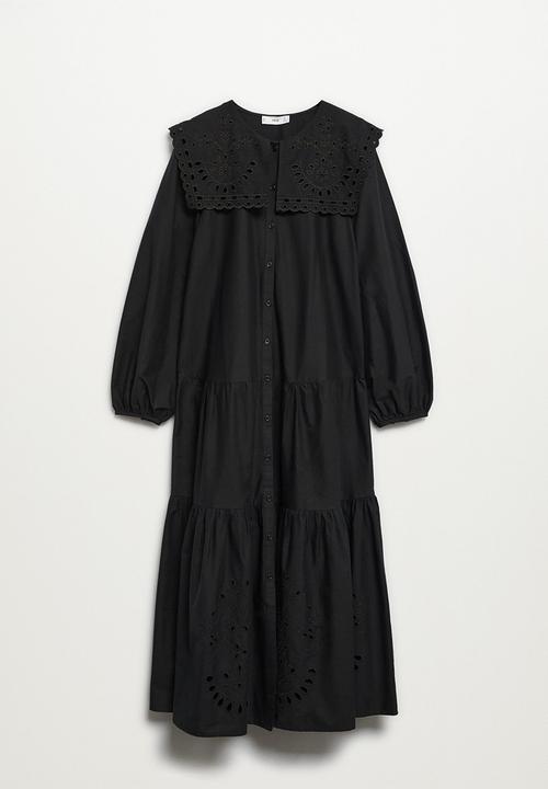 MANGO - Dress sicily - black