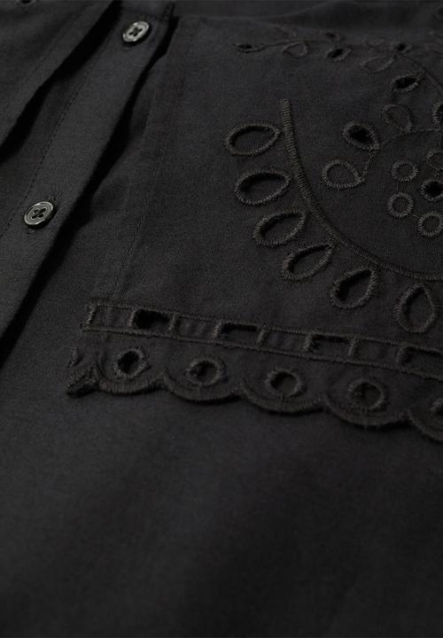 MANGO - Dress sicily - black