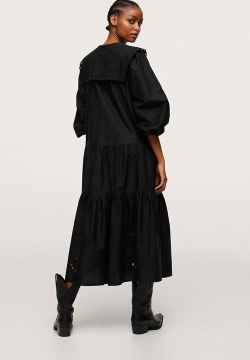 MANGO - Dress sicily - black