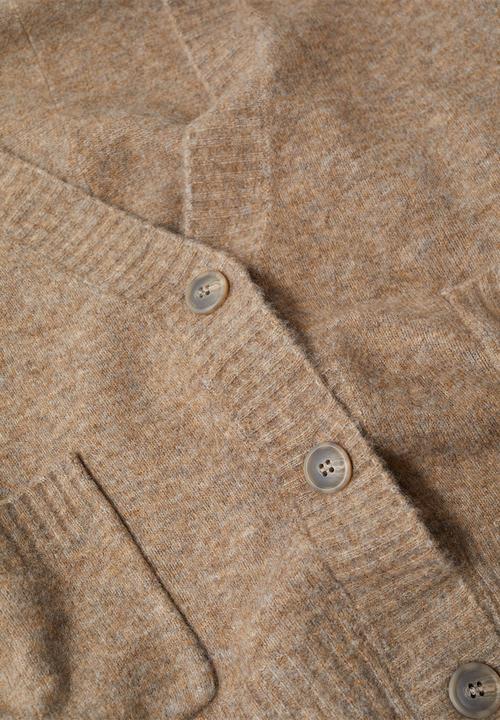 MANGO - Cardigan canada - medium brown