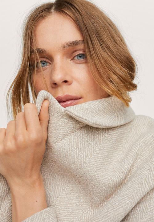 MANGO - Coat willy - light beige