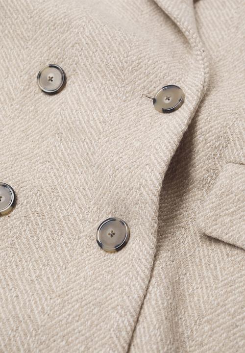 MANGO - Coat willy - light beige