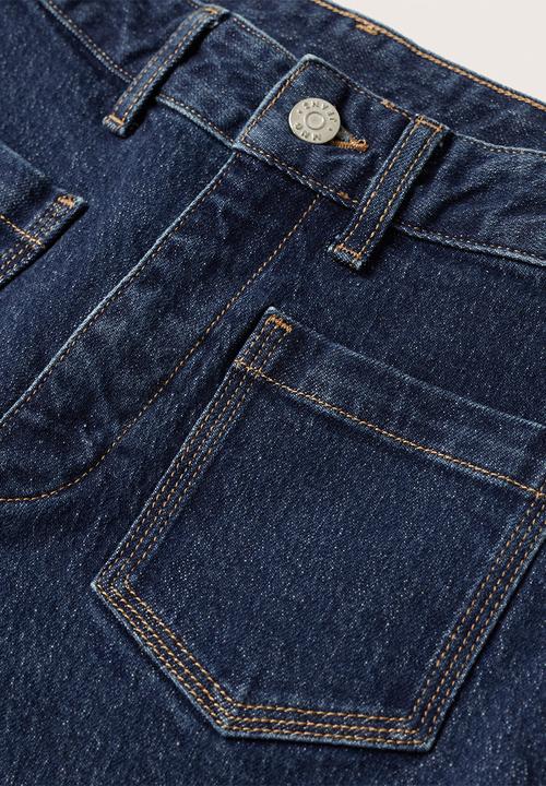 MANGO - Jeans diane - open blue