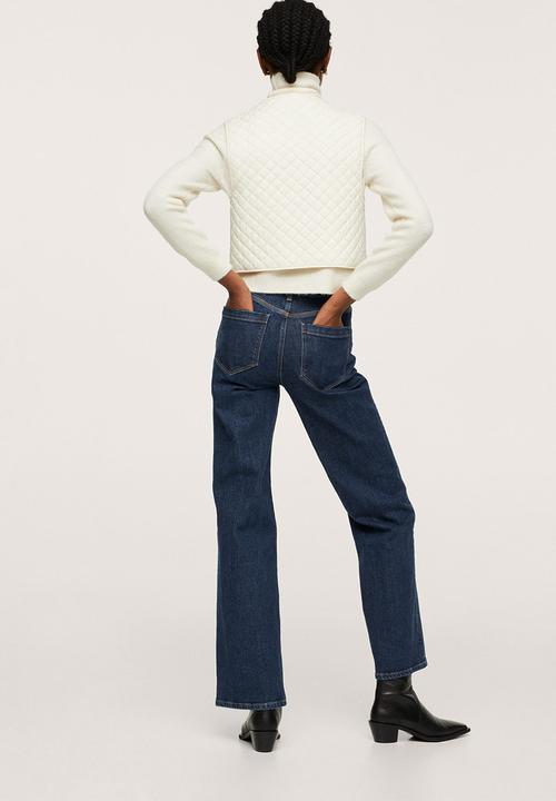 MANGO - Jeans diane - open blue