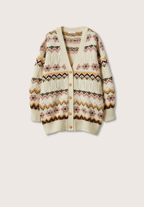 MANGO - Cardigan dora - light beige