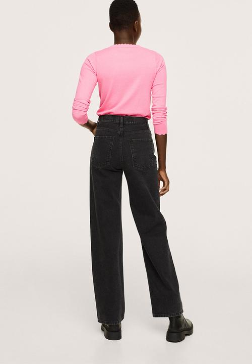 MANGO - Sweater mispia - bright pink