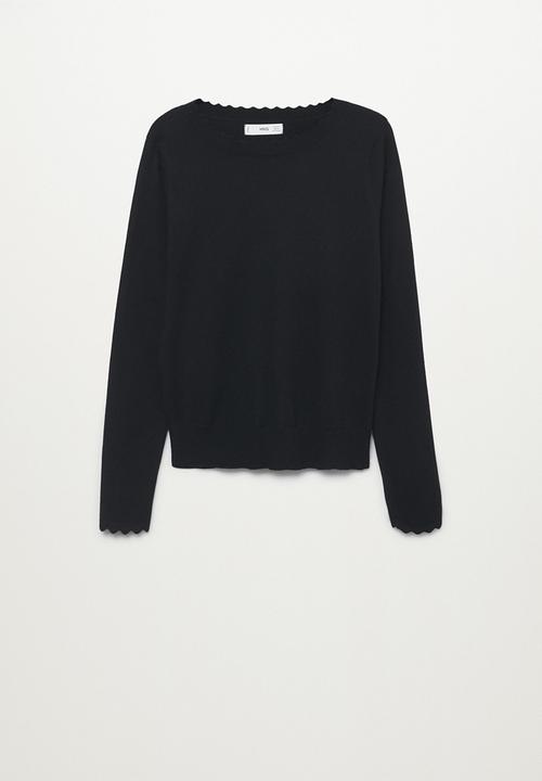 MANGO - Sweater mispia - black