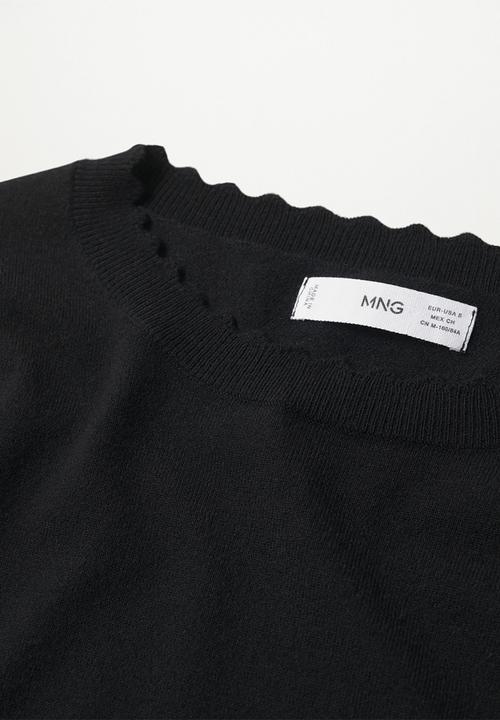 MANGO - Sweater mispia - black
