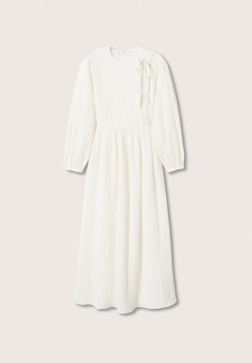 MANGO - Dress sirope - light beige