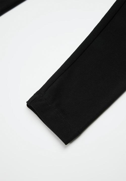 adidas Performance - Y g bl leggings - black/white