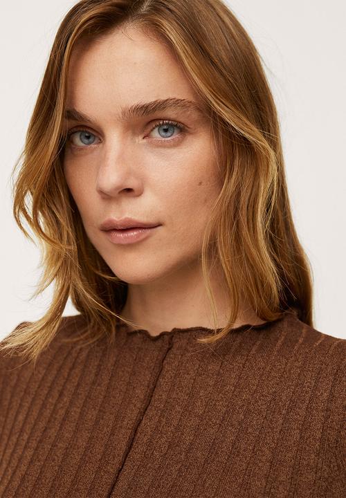 MANGO - Dress natasha - brown