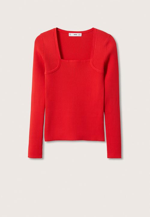 MANGO - Sweater rebecca - red