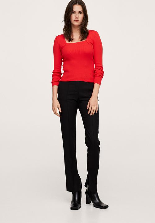 MANGO - Sweater rebecca - red