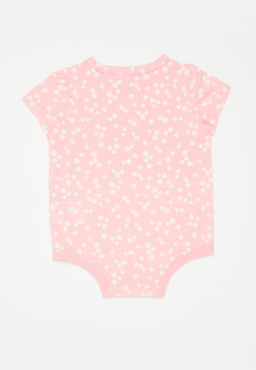 Cotton On - The short sleeve bubbysuit - pink